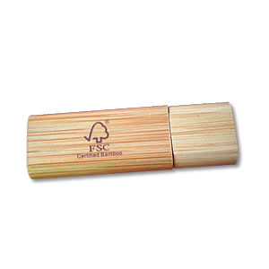 Promotional USB Flash Drive - Wood - FSC