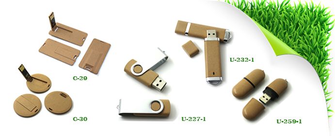 Eco Friendly USB Drives