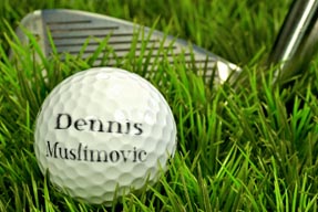 Personalized Golf Ball print