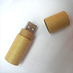 Custom USB Flash Drive - Eco-Friendly - RECYCLE TUBE